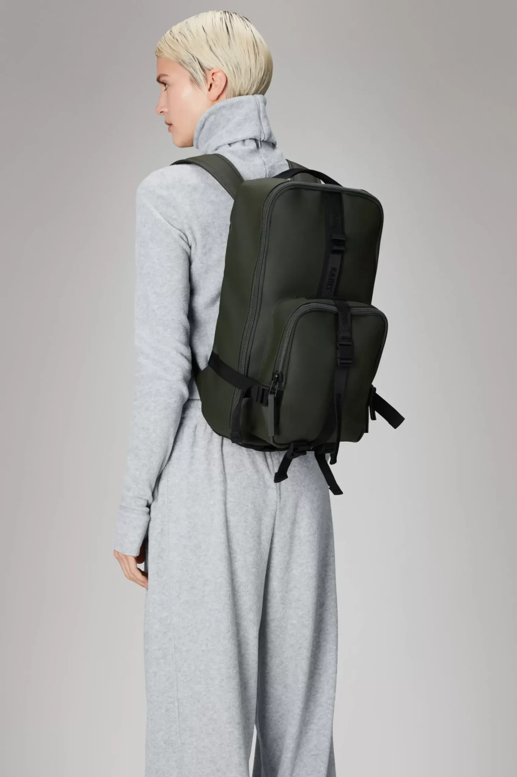 Rains Rygsække<Rolltop Rucksack Green