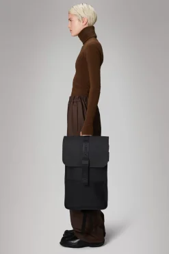 Rains Rygsække<Rolltop Rucksack Black
