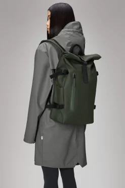 Rains Rygsække|Træningstasker<Rolltop Rucksack Green