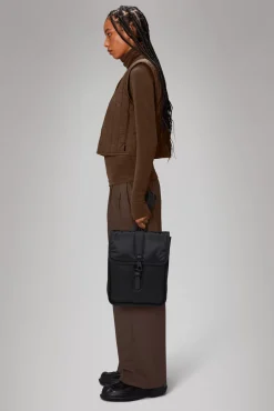 Rains Rygsække<Rolltop Rucksack Black