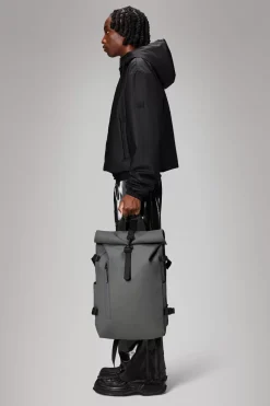 Rains Rygsække|Træningstasker<Rolltop Rucksack Grey