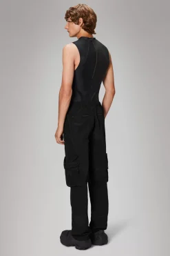 Rains Bukser<Sintra Fleece Pants Regular Black