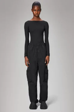 Rains Bukser<Sintra Fleece Pants Regular Black