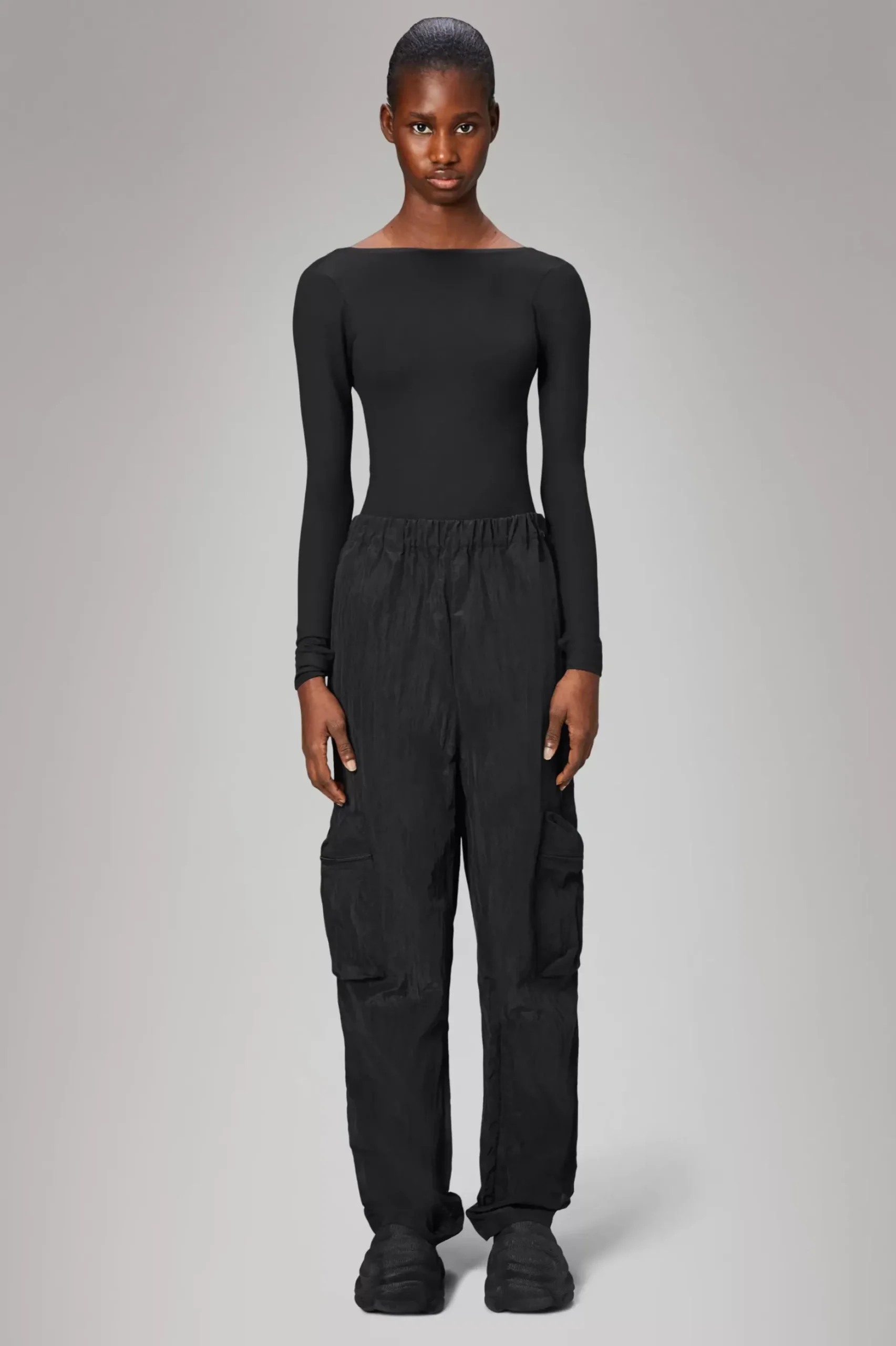 Rains Bukser<Sintra Fleece Pants Regular Black