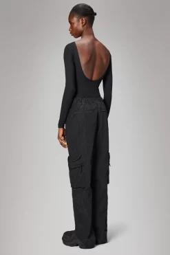 Rains Bukser<Sintra Fleece Pants Regular Black