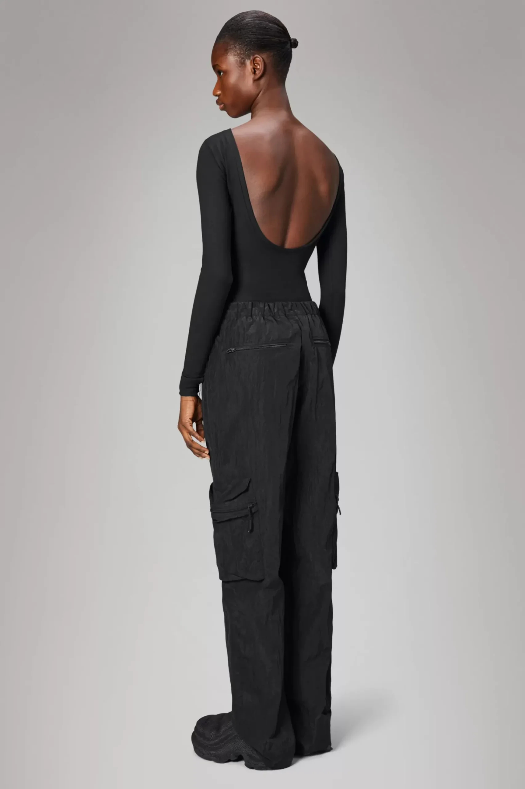 Rains Bukser<Sintra Fleece Pants Regular Black