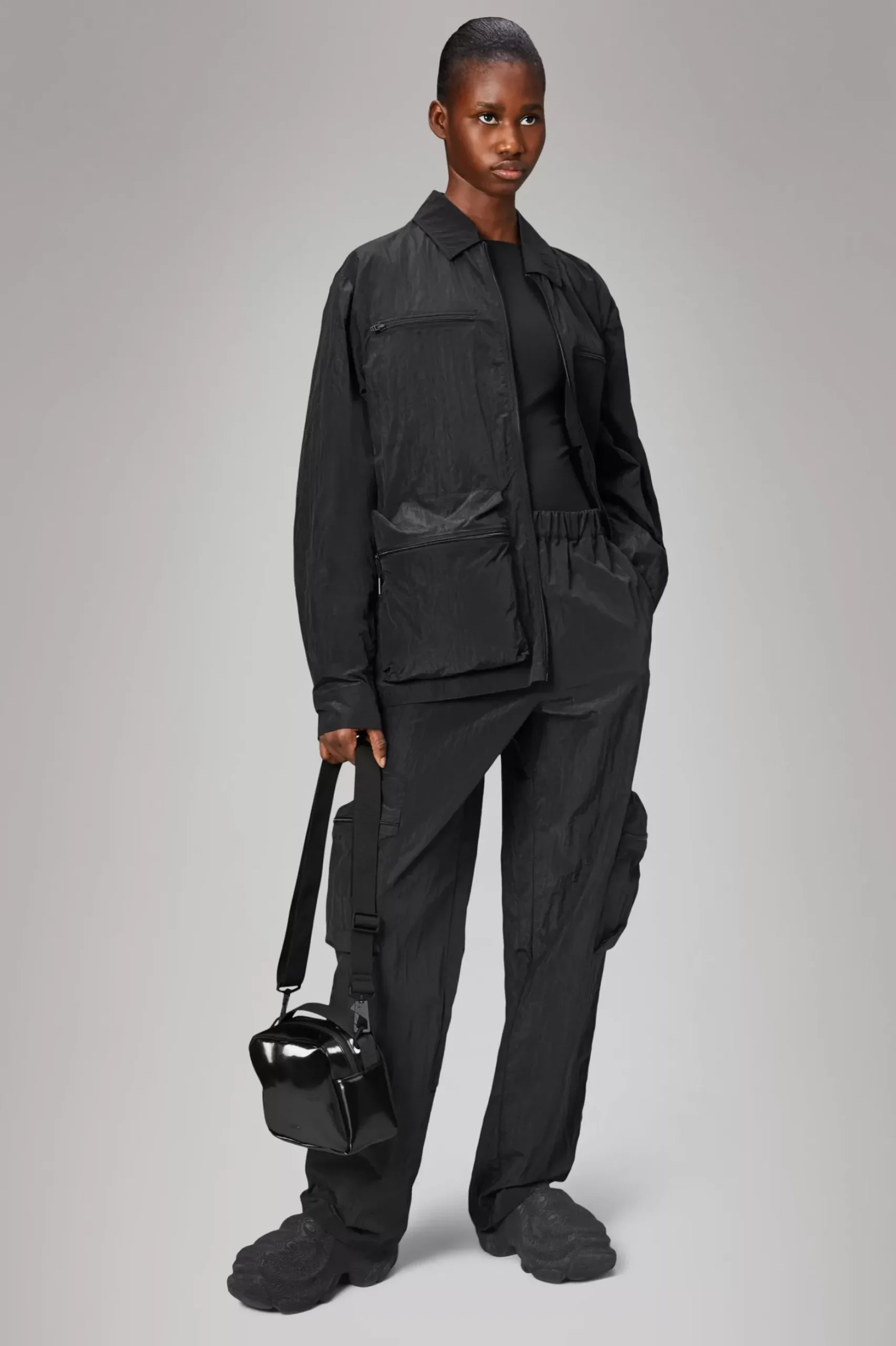 Rains Bukser<Sintra Fleece Pants Regular Black