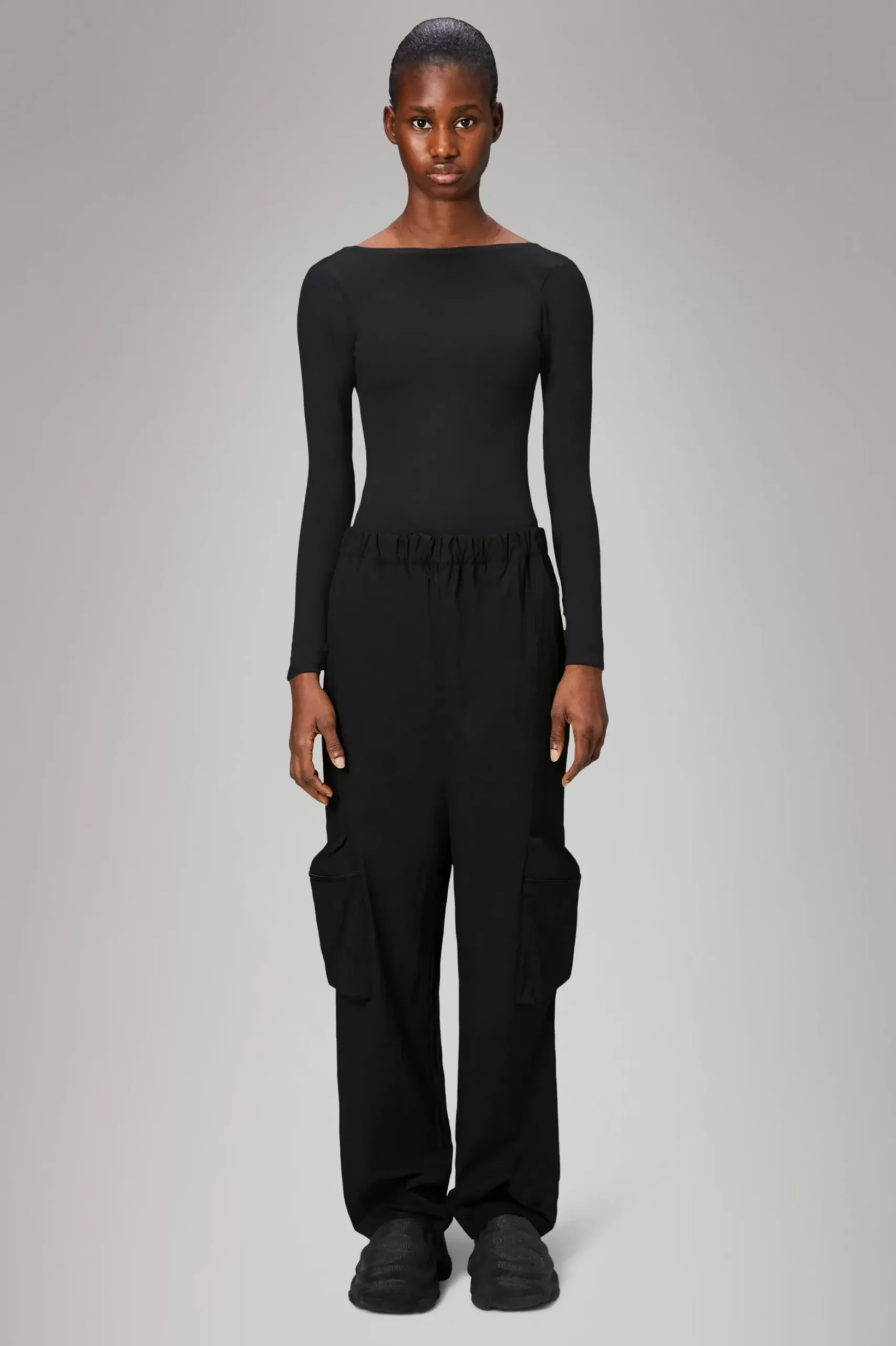 Rains Bukser<Sintra Fleece Pants Regular Black