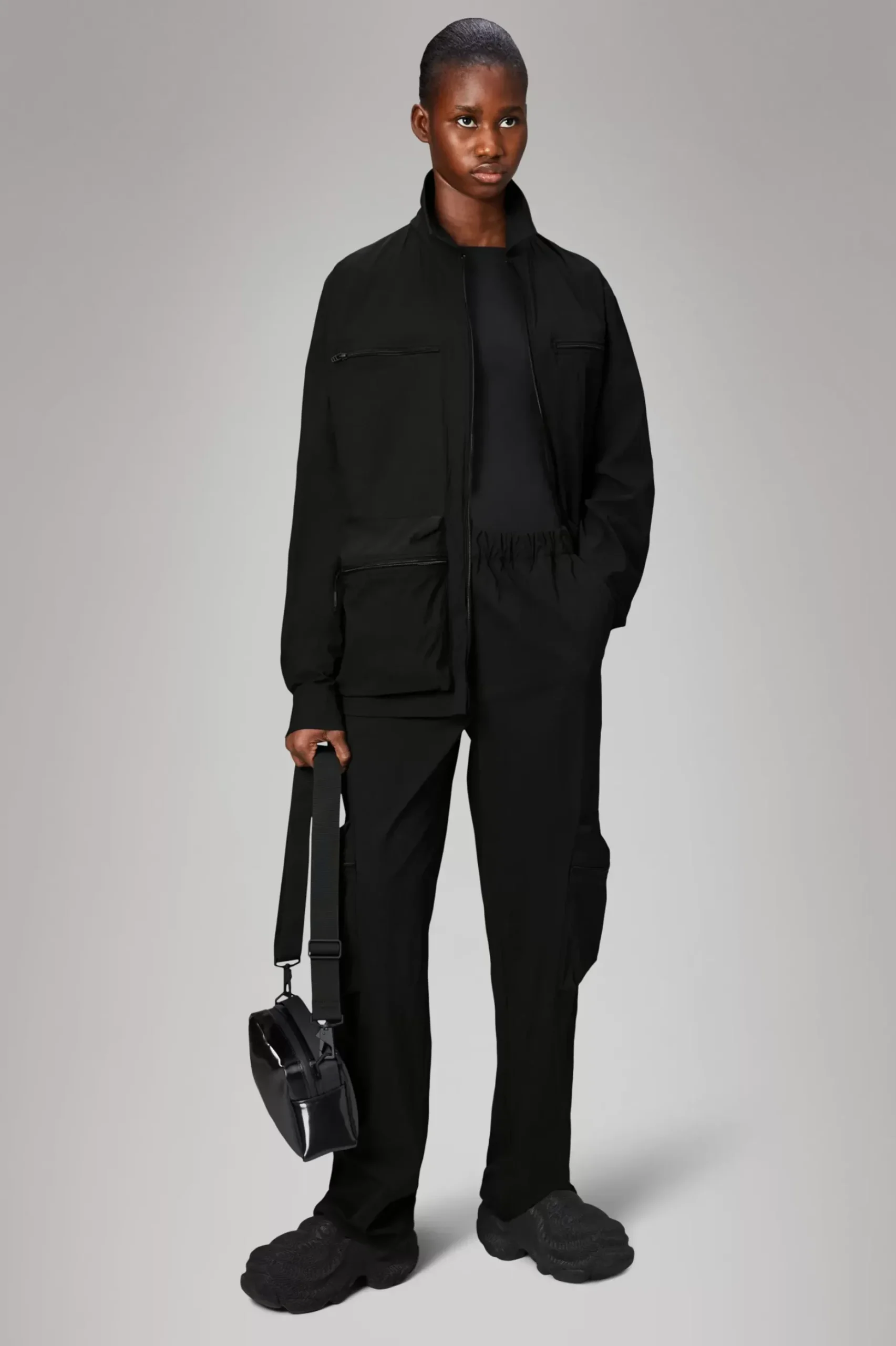 Rains Bukser<Sintra Fleece Pants Regular Black