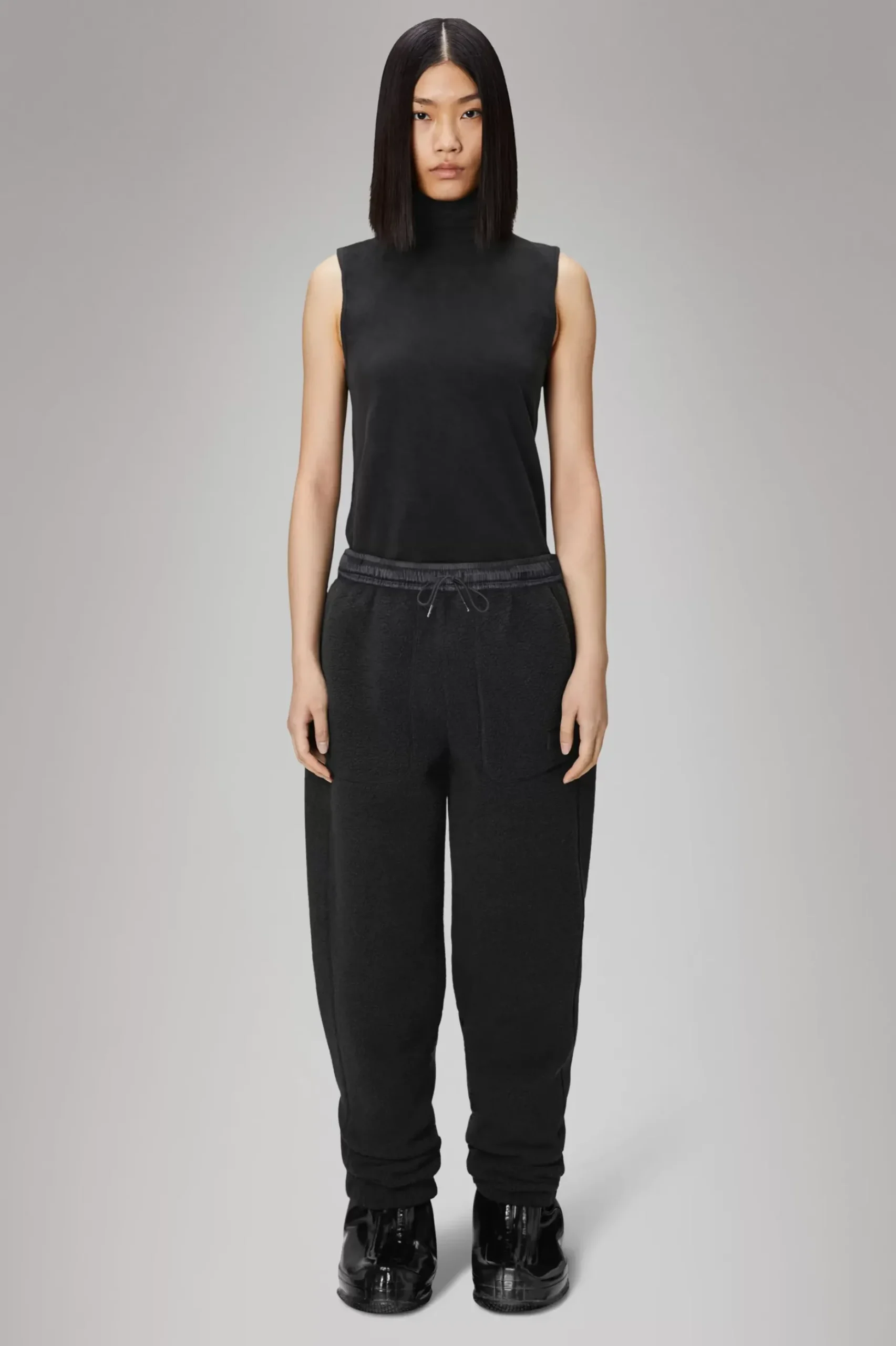 Rains Bukser<Sintra Fleece Pants Regular Black