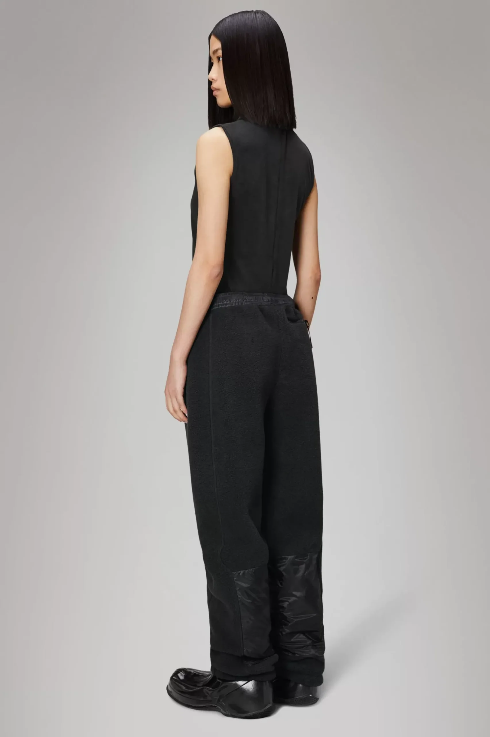 Rains Bukser<Sintra Fleece Pants Regular Black