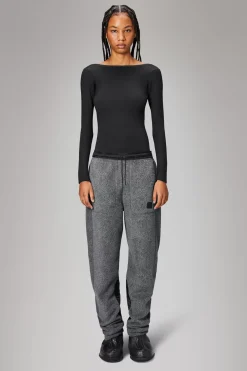 Rains Bukser<Sintra Fleece Pants Regular DarkGreyMelange
