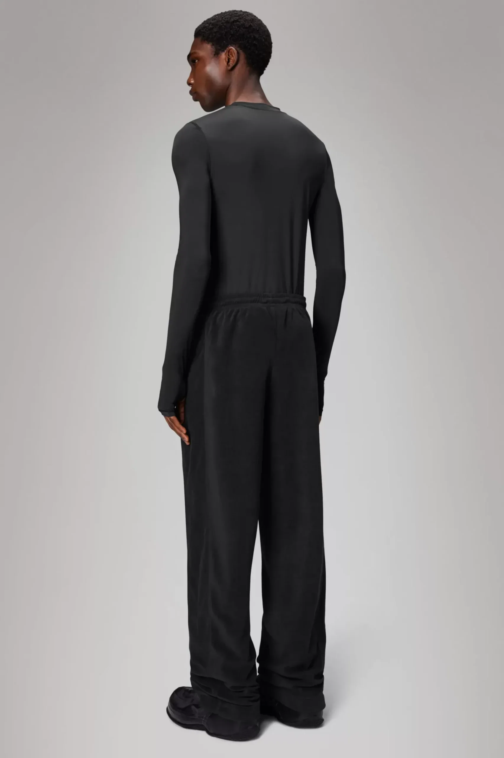 Rains Bukser<Sintra Fleece Pants Regular Black