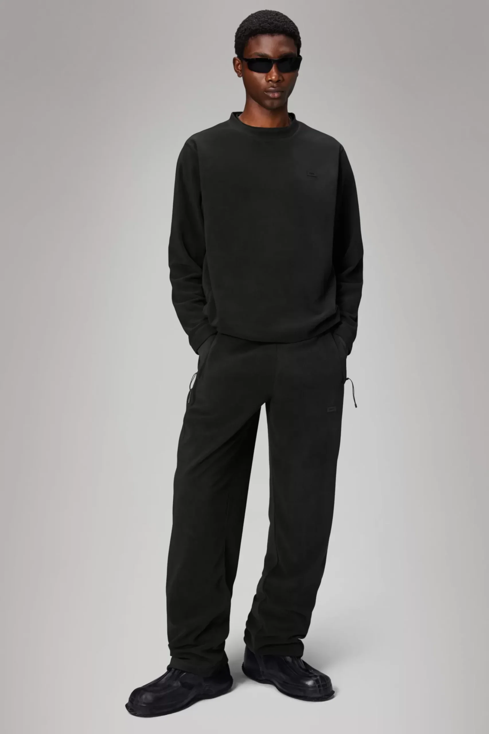 Rains Bukser<Sintra Fleece Pants Regular Black