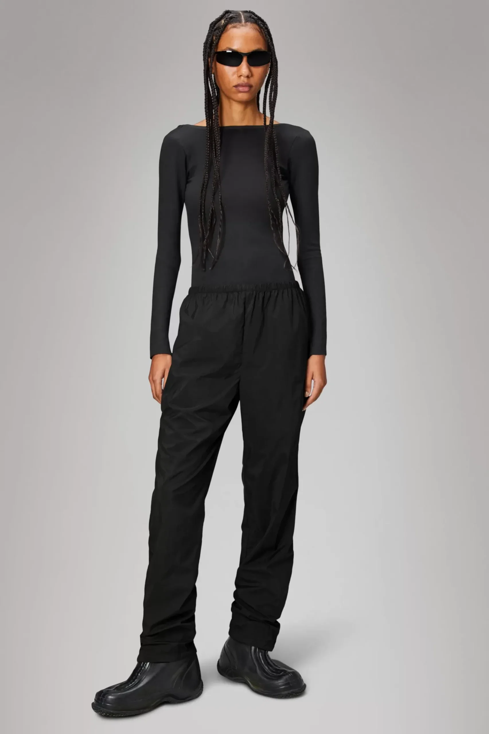 Rains Bukser<Sintra Fleece Pants Regular Black