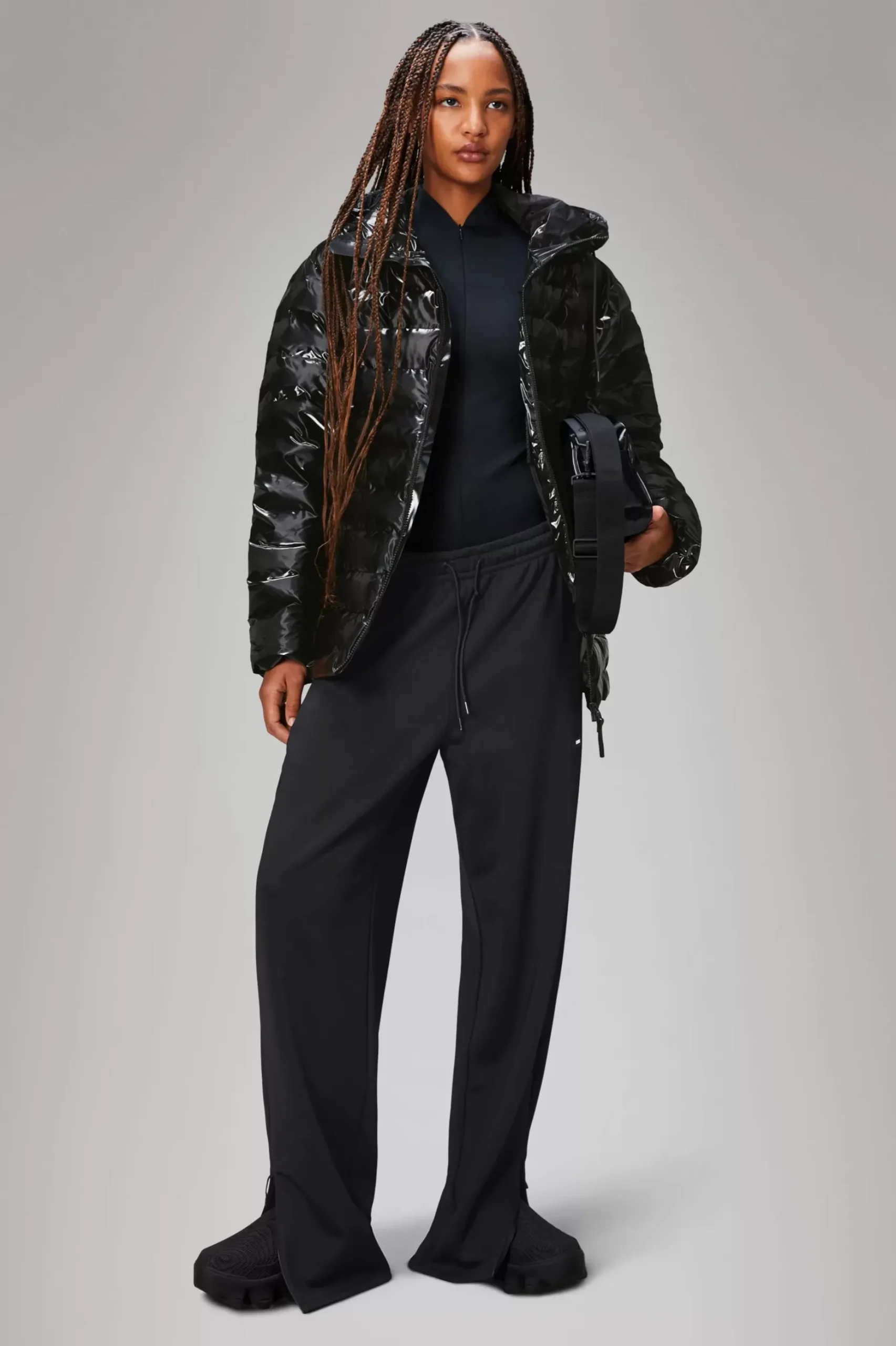 Rains Bukser<Sintra Fleece Pants Regular Black