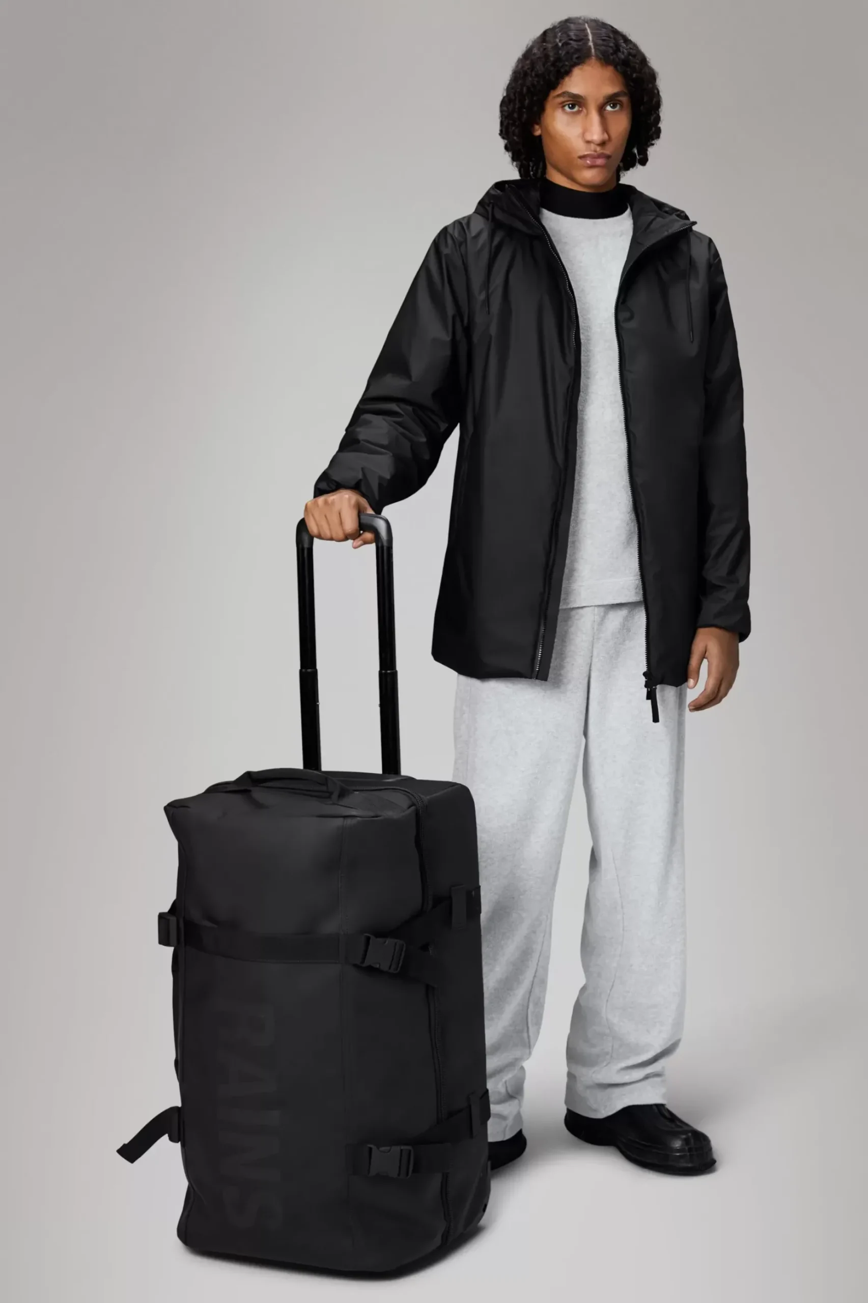 Rains Kufferter|Rejsetasker<Texel Cabin Bag Black