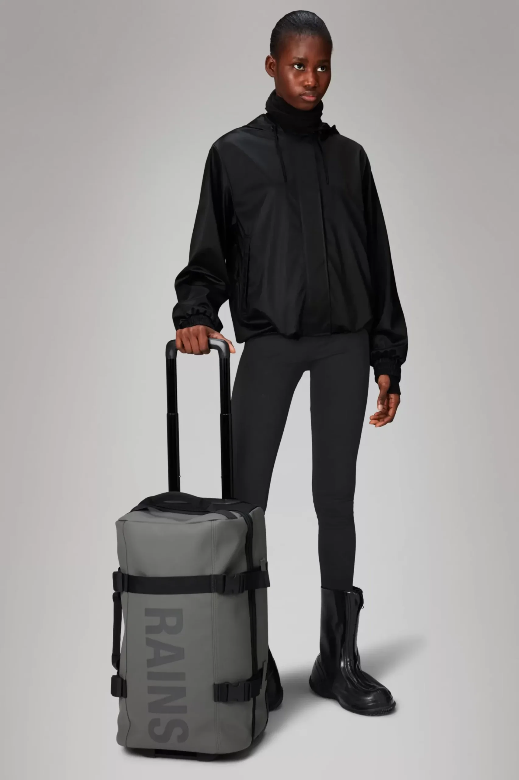 Rains Kufferter|Rejsetasker<Texel Cabin Bag Grey