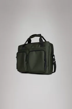 Rains Computertasker|Rejsetasker<Texel Tech Bag Green