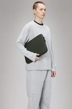 Rains Computertasker|Laptop Covers<Texel Tech Bag Green