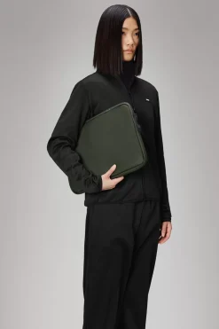 Rains Computertasker|Laptop Covers<Texel Tech Bag Green