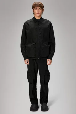 Rains Overshirts|Lette Jakker & Trøjer<Tomar Overshirt Black