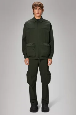 Rains Overshirts|Lette Jakker & Trøjer<Tomar Overshirt Green