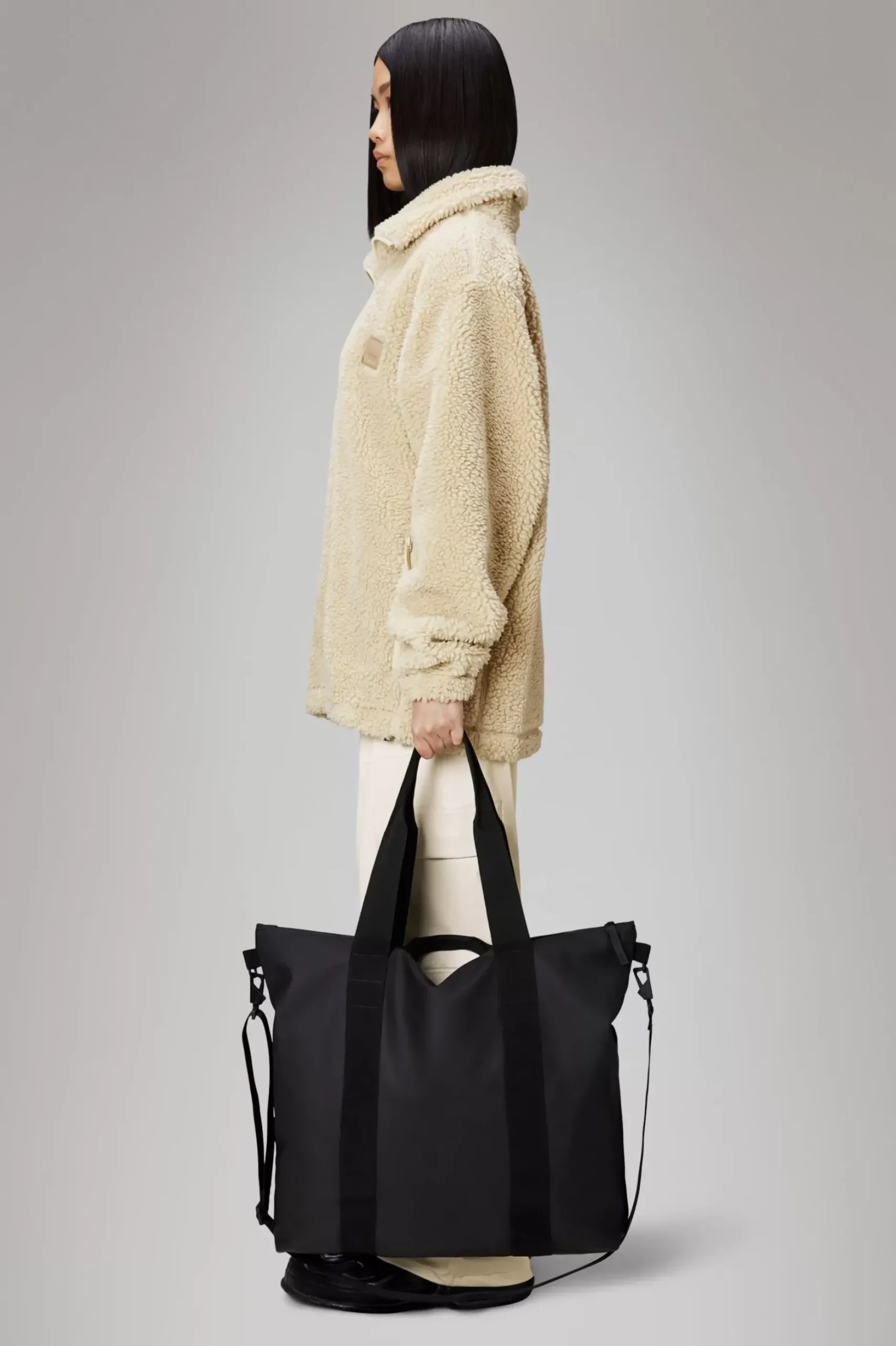 Rains Tote Bags|Træningstasker<Tote Bag Mini Black
