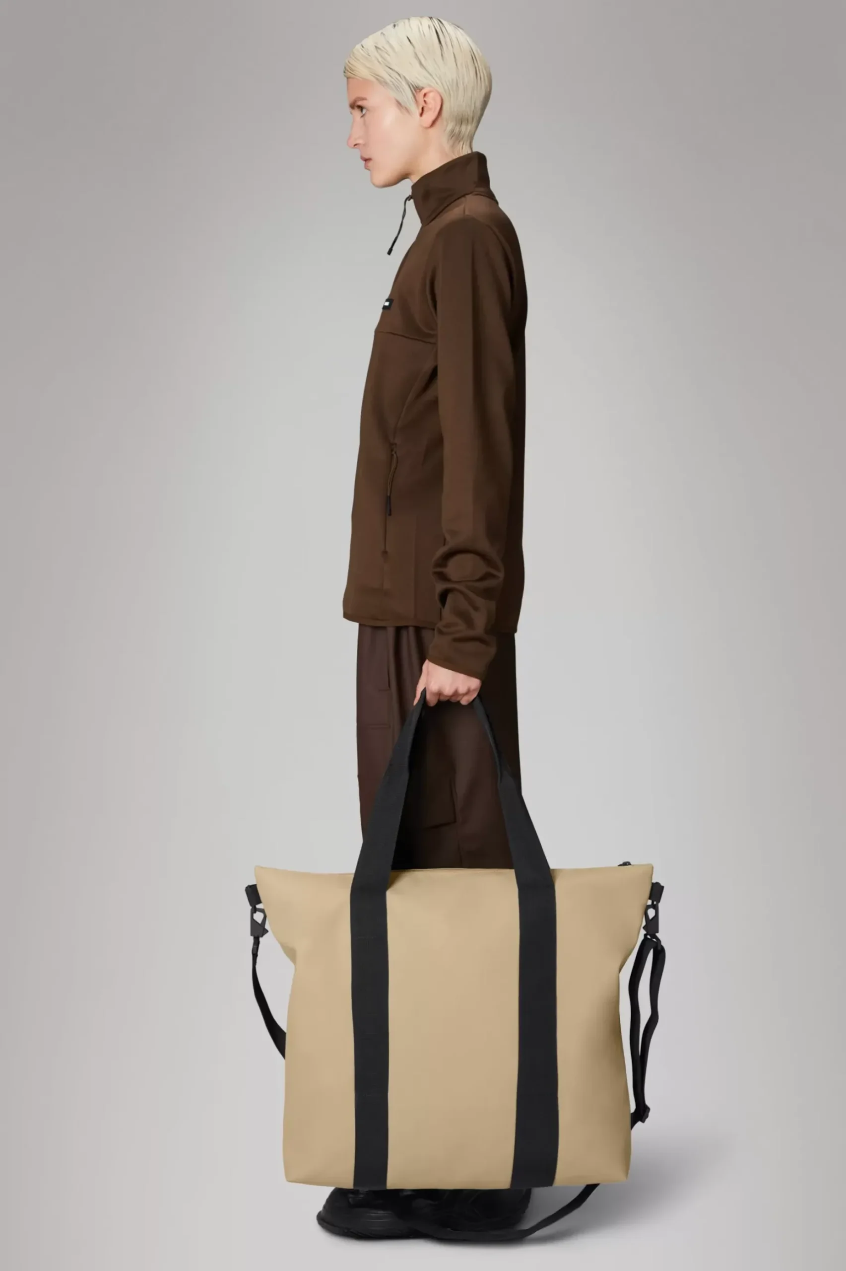 Rains Tote Bags|Træningstasker<Tote Bag Mini Sand