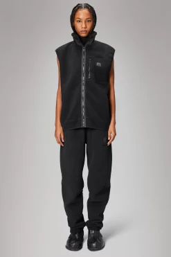 Rains Fleece Jakker|Fleece Jakker<Yermo Fleece Vest Black