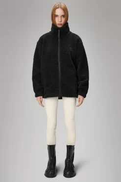 Rains Fleece Jakker|Fleece Jakker<Yermo Fleece Vest Black