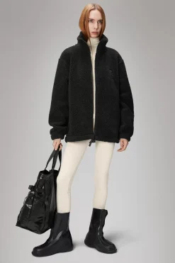 Rains Fleece Jakker|Fleece Jakker<Yermo Fleece Vest Black