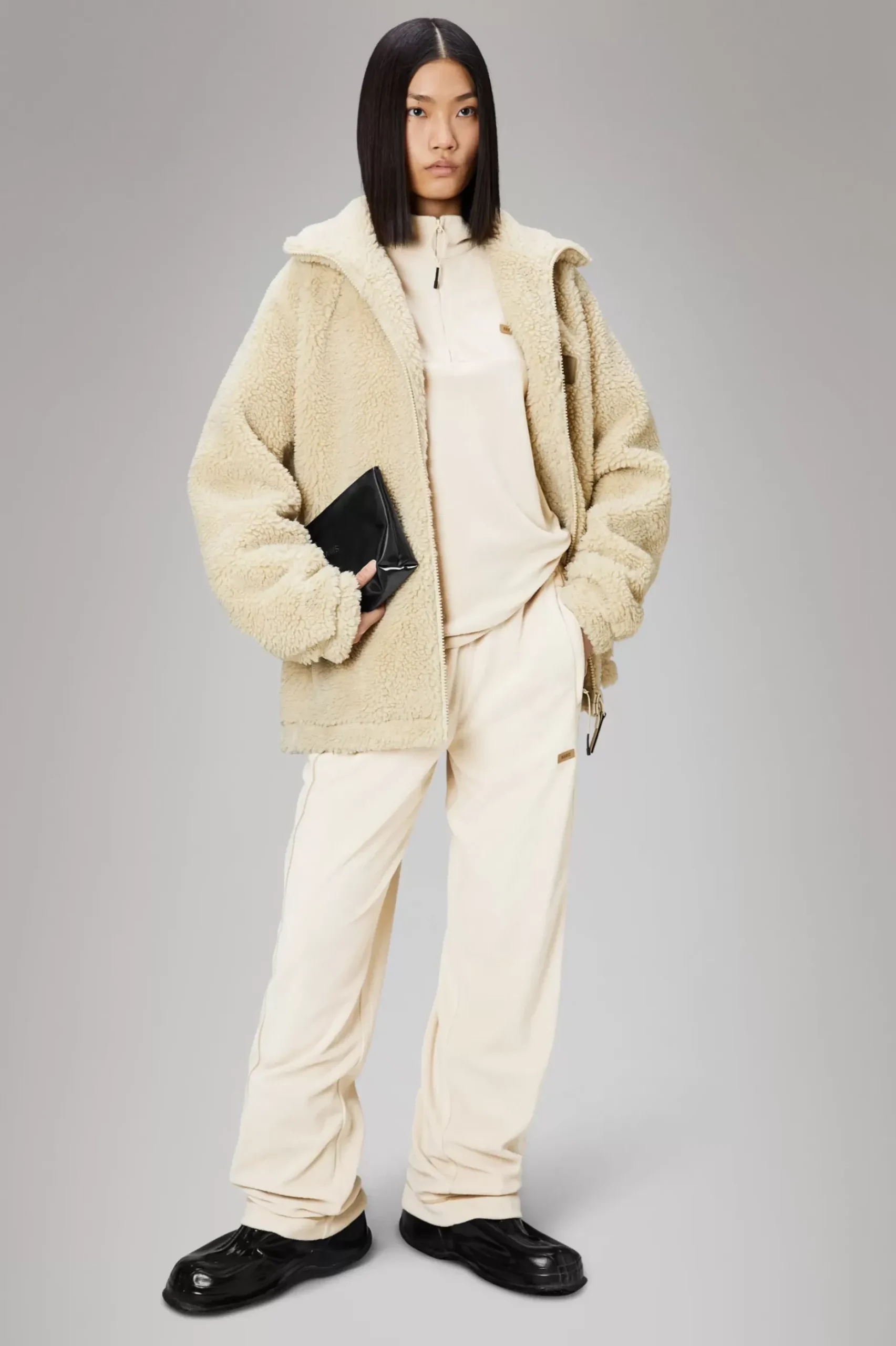 Rains Fleece Jakker|Fleece Jakker<Yermo Fleece Vest Sand