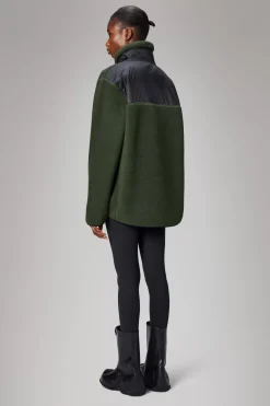 Rains Fleece Jakker|Fleece Jakker<Yermo Fleece Vest Green
