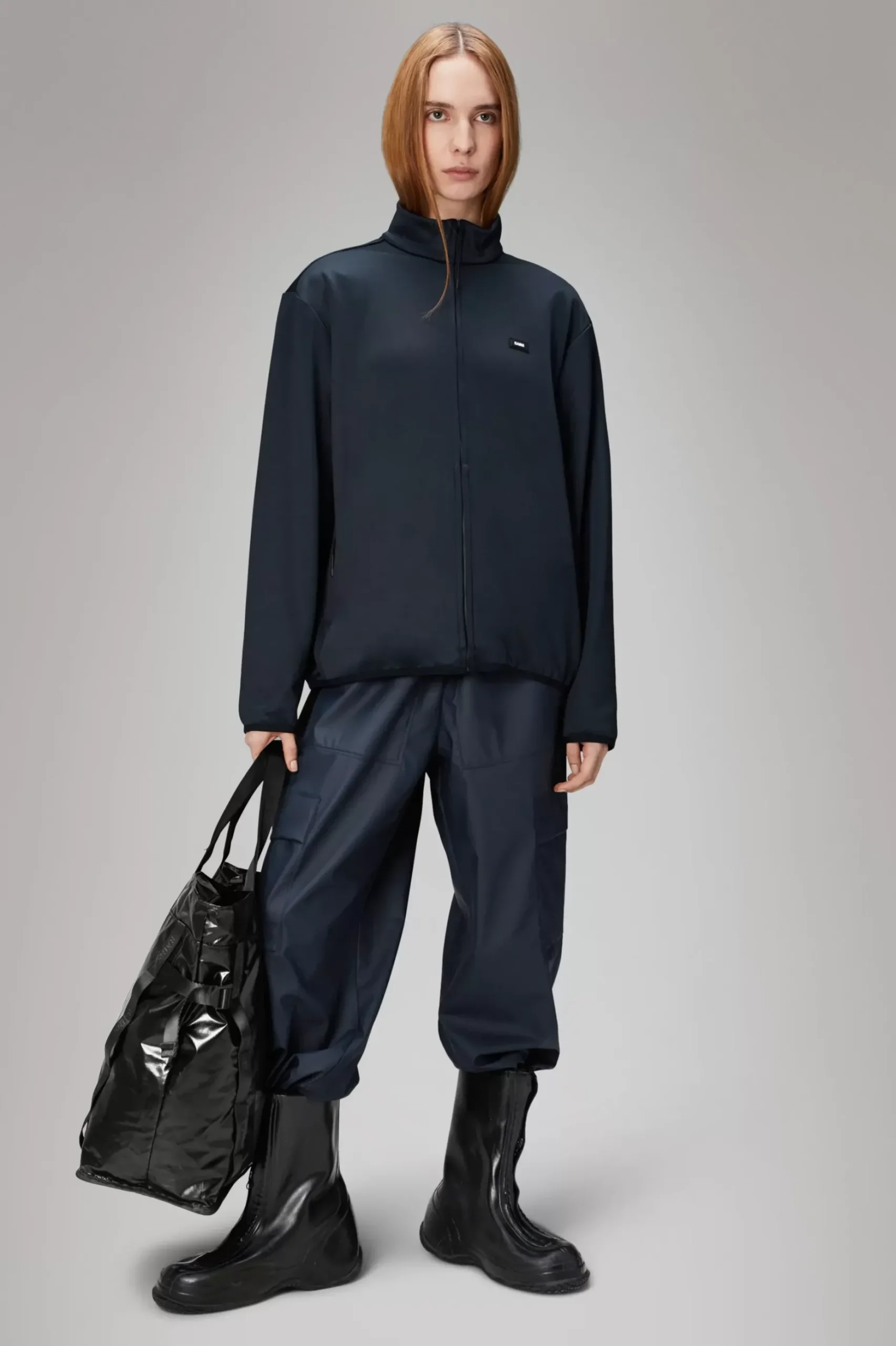 Rains Fleece Jakker|Fleece Jakker<Yermo Fleece Vest Navy