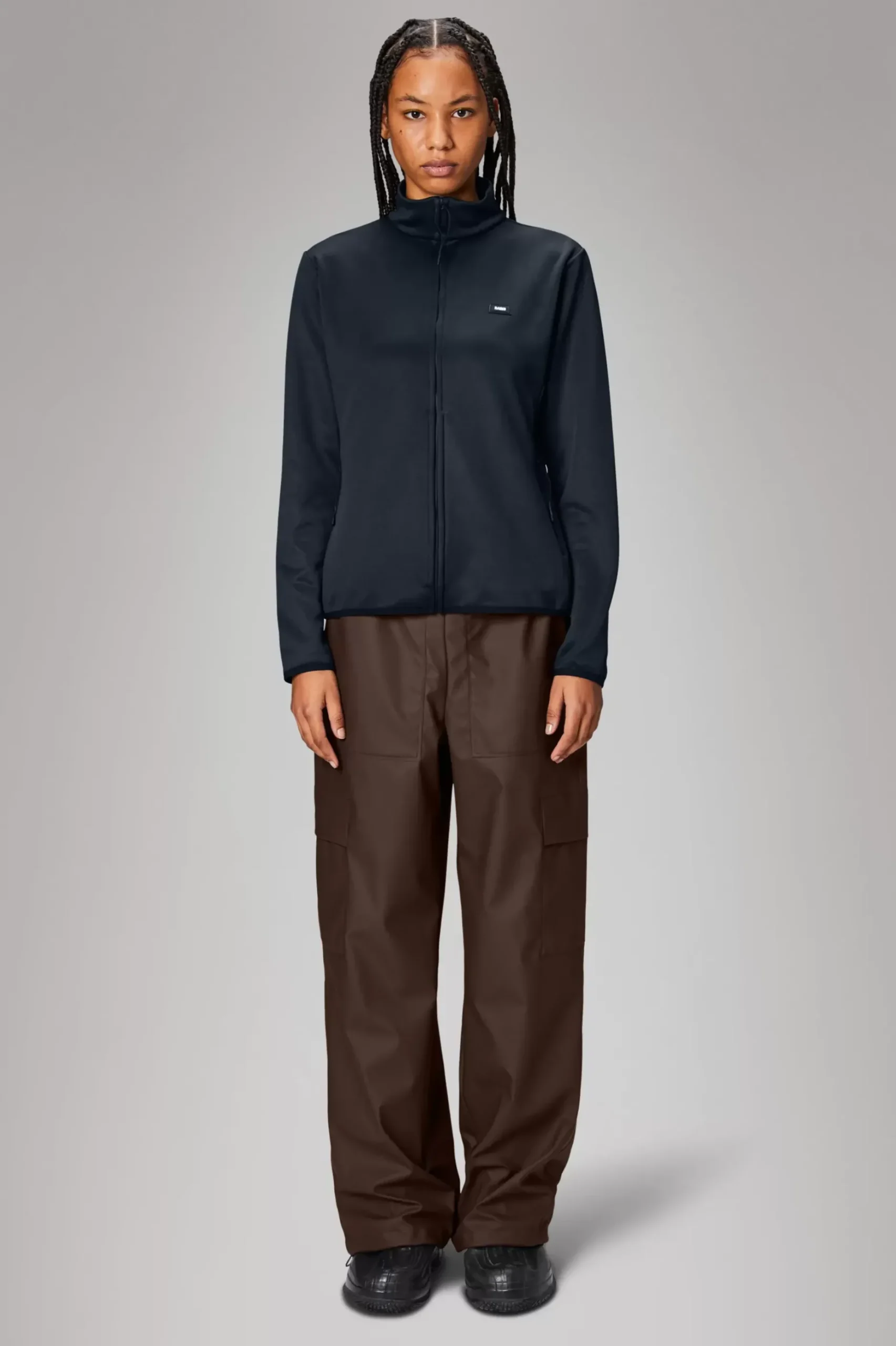 Rains Fleece Jakker|Fleece Jakker<Yermo Fleece Vest Navy