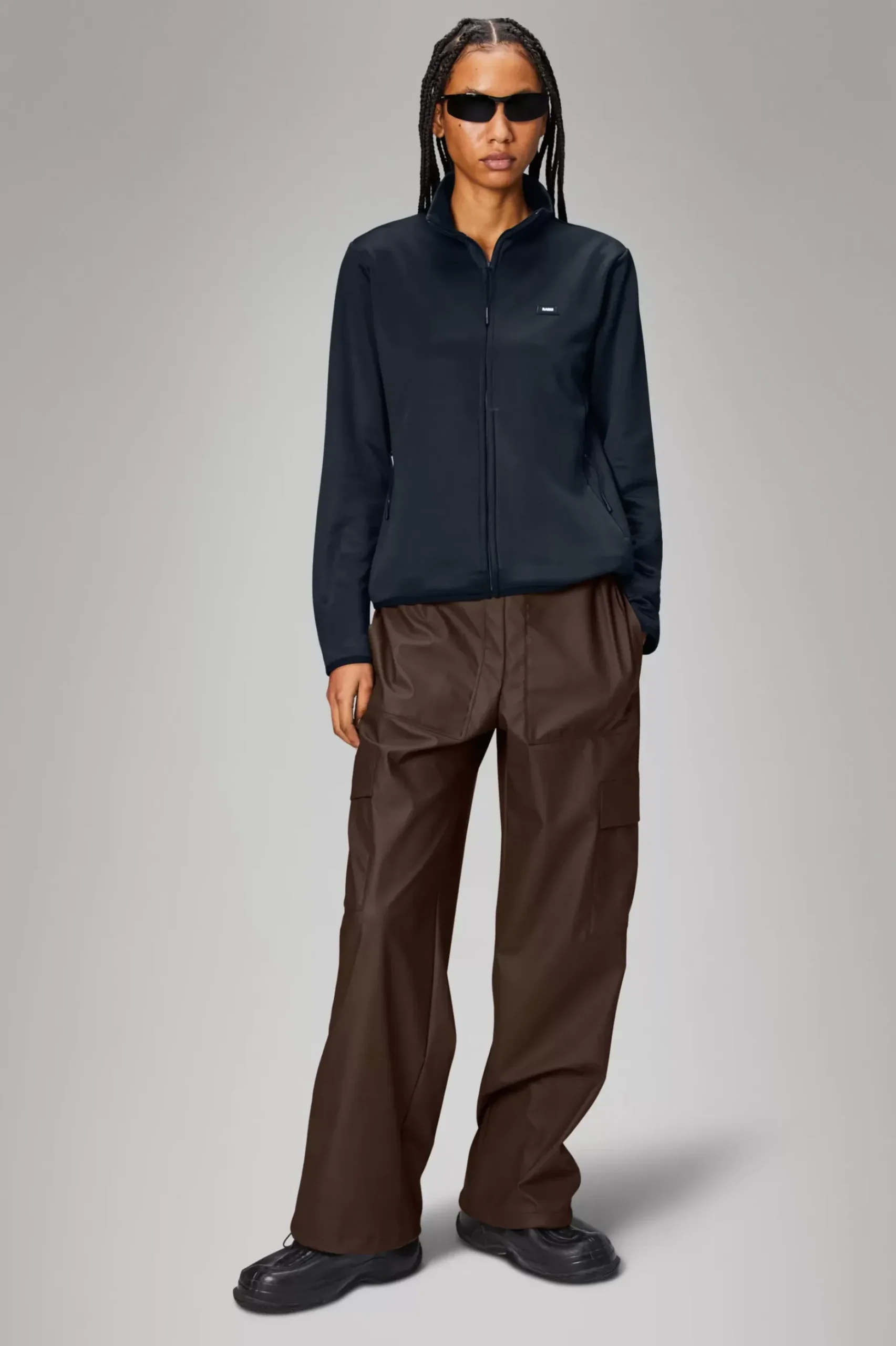 Rains Fleece Jakker|Fleece Jakker<Yermo Fleece Vest Navy