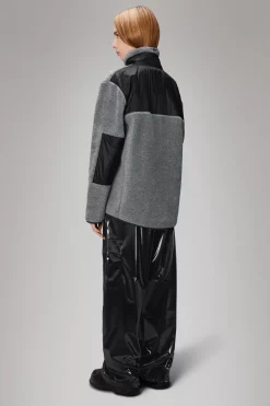 Rains Fleece Jakker|Fleece Jakker<Yermo Fleece Vest DarkGreyMelange